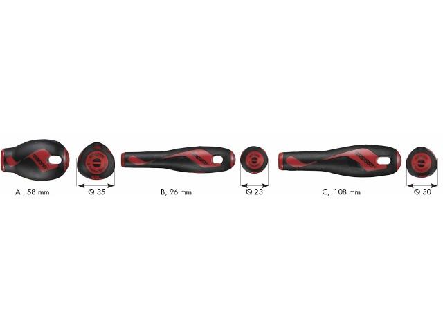 SKRUTREKKER FLAT 0.5X3X100 MD920N1 - TENG TOOLS