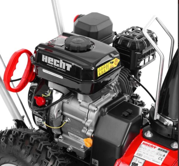SNØFRESER HJUL HECHT 51CM 196CC 5,5HP SNOR START - Bilde 3