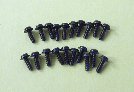 TAPPING SCREW W/WASHER (20) M2x6