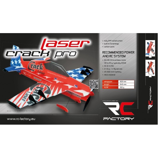 CRACK LASER PRO PATRIOT RC FACTORY