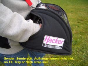 JETI HACKER GLOVE DC-TX BLACK
