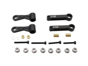 ALUMINIUM RADIUS ARM FLAT BLACK