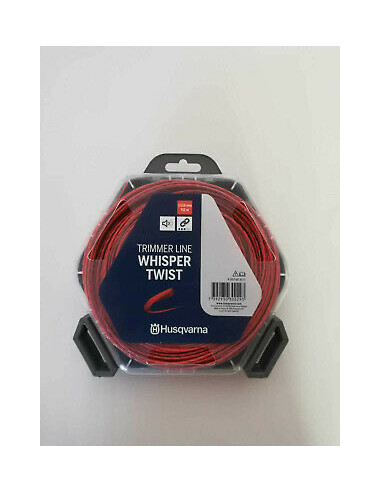 HQ TRIMMERTRÅD 2,0MM 15M WHISPER TWIST