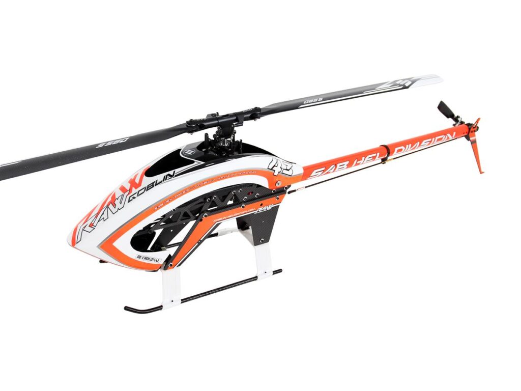 GOBLIN RAW 580 WHITE/ORANGE KIT