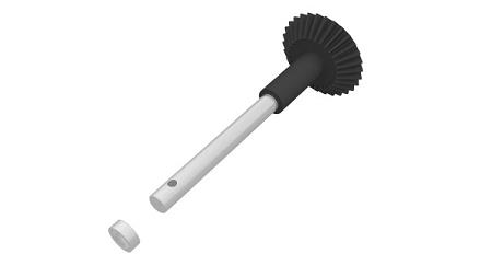 TAIL ROTOR SHAFT WITH BEVEL GEAR
