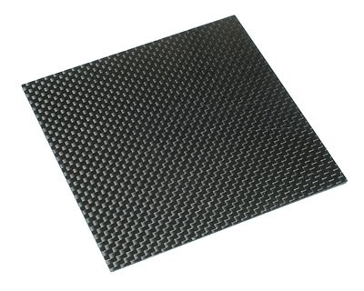 CARBONFIBER PLATE 2,5x250x400MM
