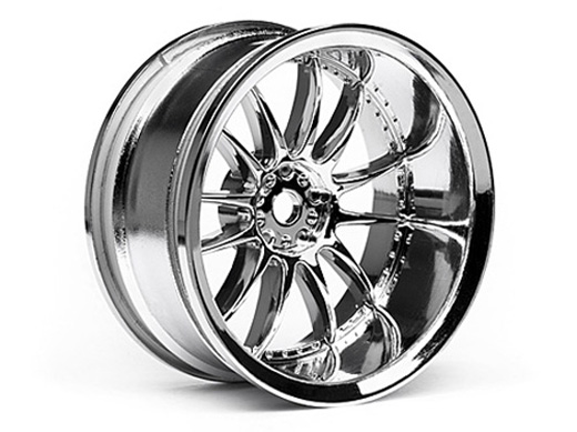 WORK XSA 02C WHEEL 26MM CHROME 9MM-OFFSET