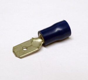 KABELSKO BLÅ FLAT HAN - 6,3MM 1,5 - 2,5