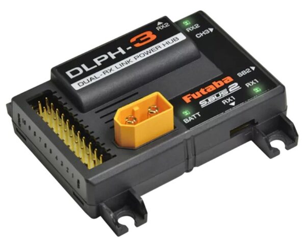 FUTABA DUAL RX LINK POWER HUB DLPH-3 - Bilde 1