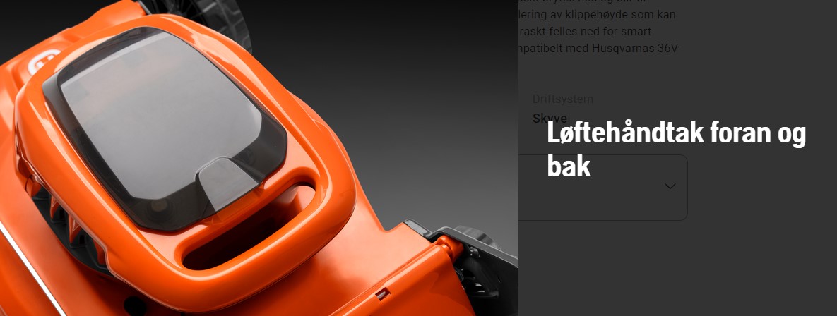 HUSQVARNA LB144I INKL/BAT OG LADER BIOKLIPPER SKYVE TYPE - Bilde 6