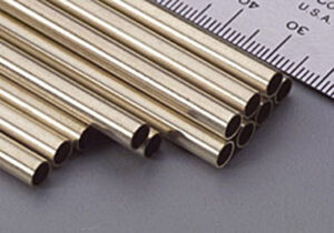 MESSINGRØR RUND Ø4MM (INNV. 3,1MM)