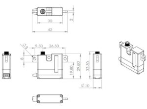 MKS HV6130 WING SERVO
