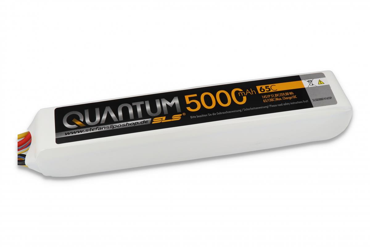 SLS QUANTUM 5000MAH 14S1P 65/130C SPLIT - Bilde 1