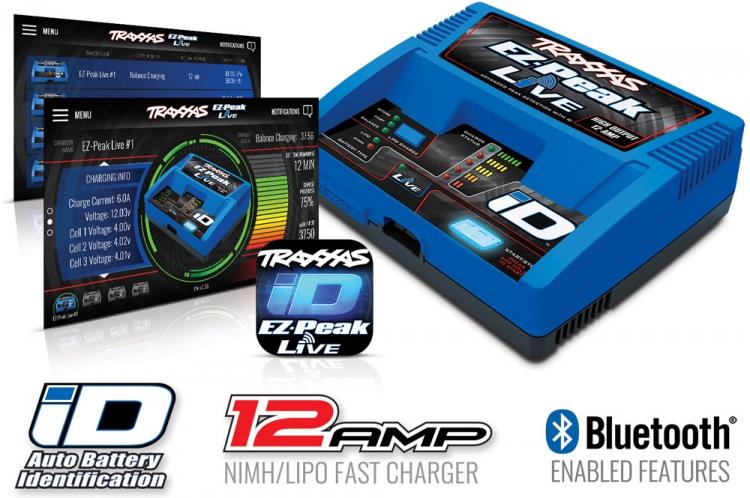 TRAXXAS EZ-PEAK 12Ah NIMH/LIPO LADER 2971GX
