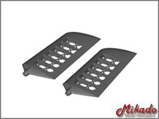Paddles lightweight Ø3mm, 16g (2 pcs)