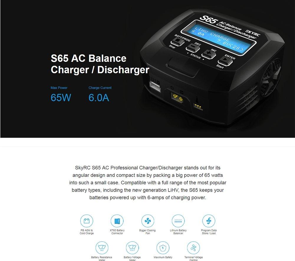 SKYRC S65 220V 2-4S 65W