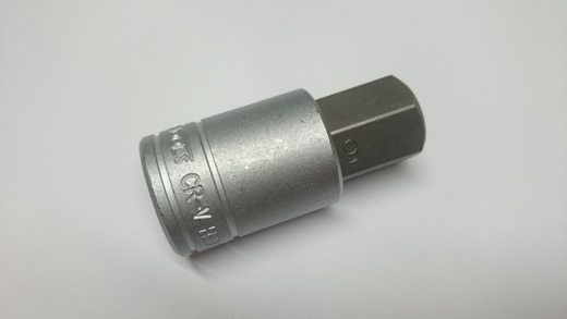 19MM UNBRAKO FOR INNV.SEKSKANTHULL MED 1/2" FESTE - TENG TOOLS