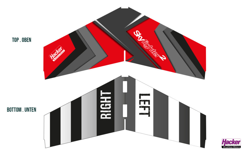 SKYFIGHTER II COMBO RED