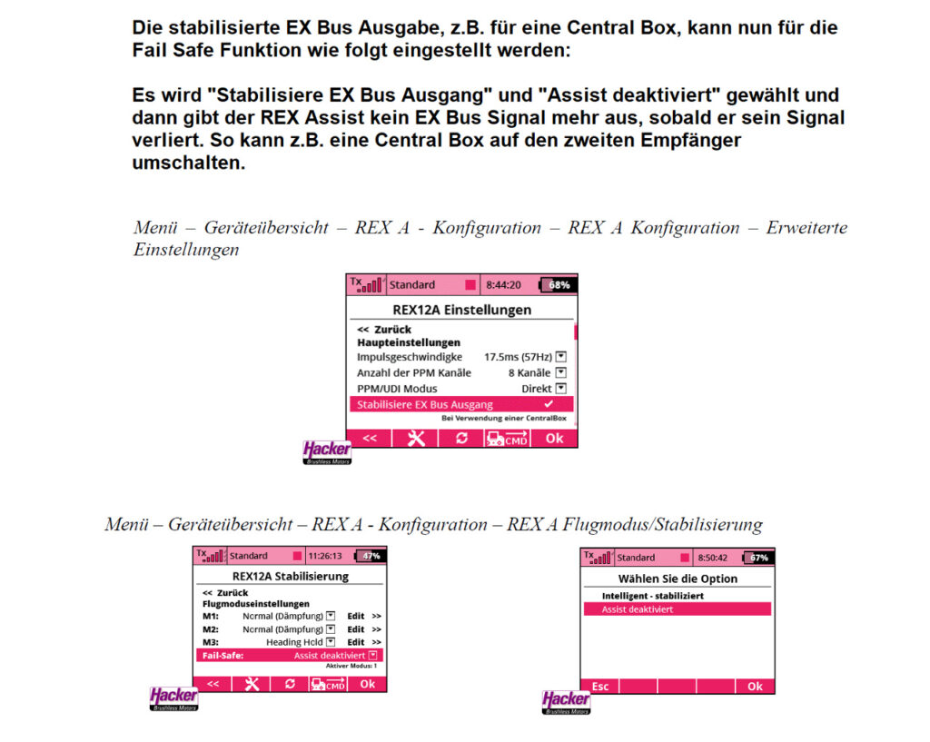 DUPLEX 2,4EX RECEIVER REX 7 ASSIST