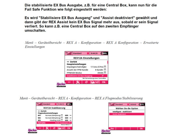 DUPLEX 2,4EX RECEIVER REX 7 ASSIST - Bilde 2