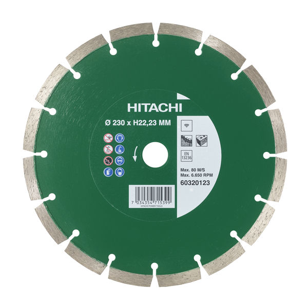 DIAMANTBLAD 230MM STANDARD SINTERED - HIKOKI