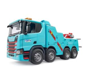 LEKETØY LASTEBIL SCANIA SUPER 560R BERGINGSBIL TUNG, BRUDER
