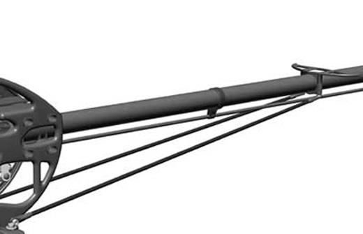 TAIL BOOM BRACE LOGO 400SE