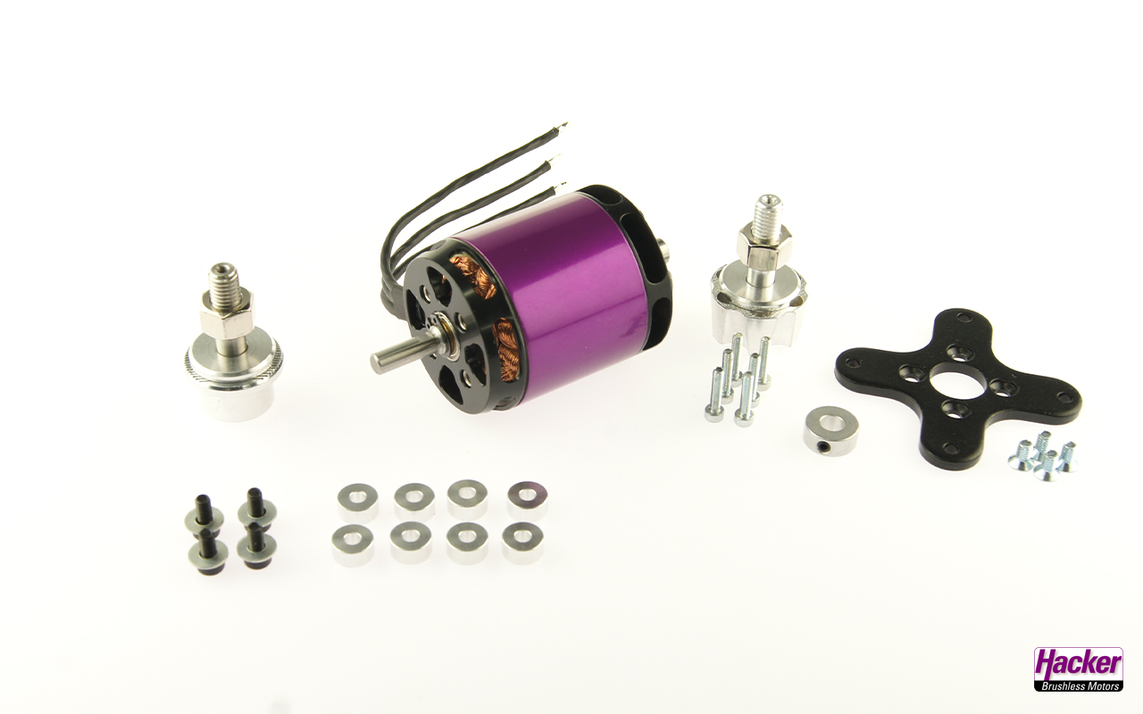 HACKER A50-14S V4 OUTRUNNER MOTOR 15726838 - Bilde 6