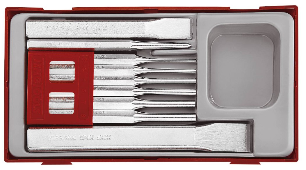 DOR & MEISELSETT TTCP09 9 DELER - TENG TOOLS - Bilde 1