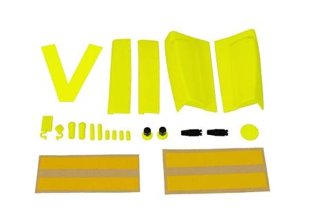 CUSTOM LINE UPGRADE KIT, NEON YELLOW VBAR CONTROL - Bilde 1
