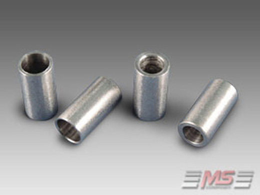 Alluminium Bushing Insert-set  dia 4+5/6/12 mm
