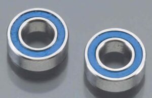 BALL BEARINGS BLUE RUBBER SEALED 4X8X3MM (2) - TRAXXAS