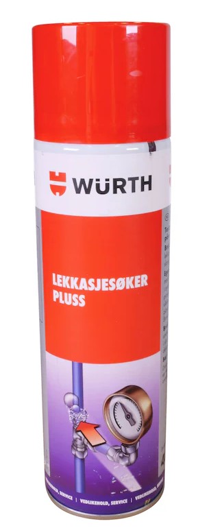 LEKKASJESØKER/DETEKSJONSSKUM PLUSS SPRAY 400 ML WÛRTH