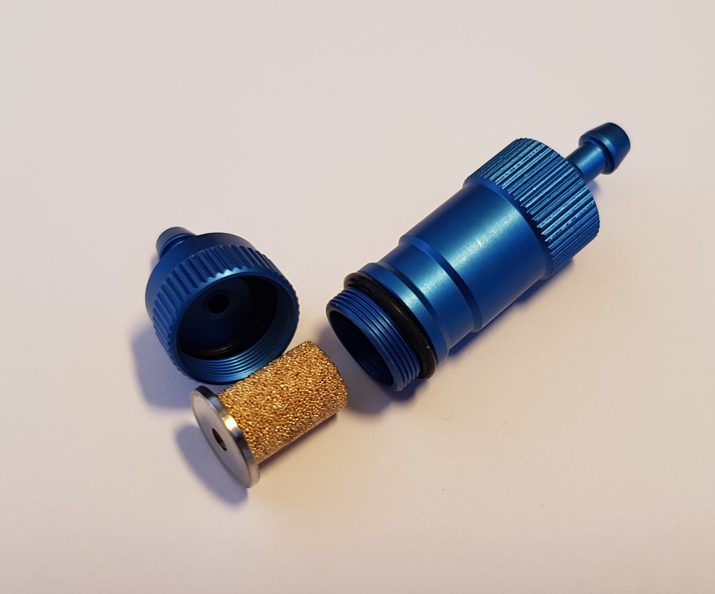 FUELFILTER LANGT BLÅ - Bilde 2