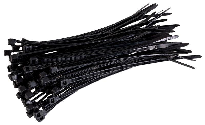 KABELSTRIPS SORT 190 X 4,8 MM - FIXXER