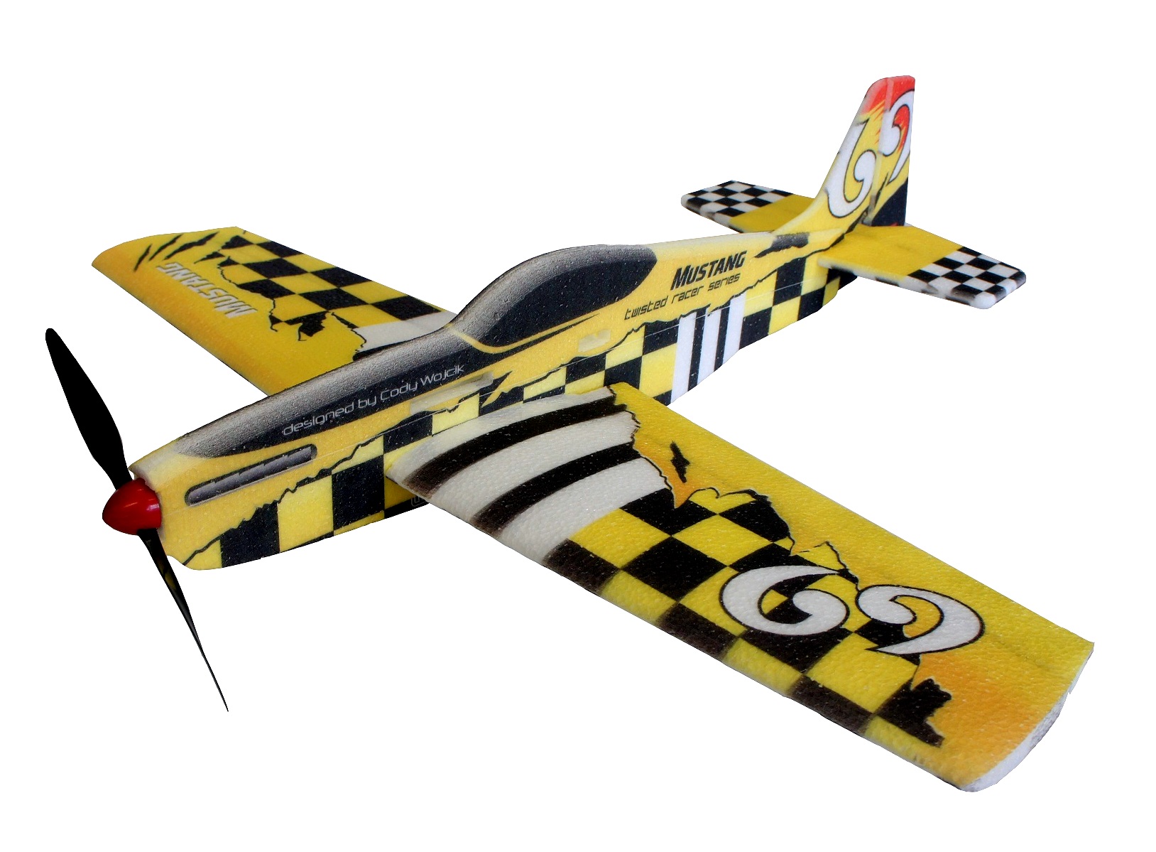 MUSTANG RACER YELLOW RC FACTORY - Bilde 1