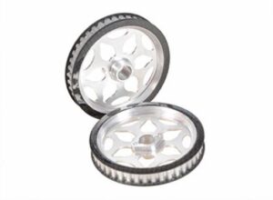 CARBON/ALU DRIVE PULLEY LOGO 500/600