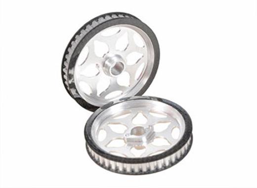 CARBON/ALU DRIVE PULLEY LOGO 500/600