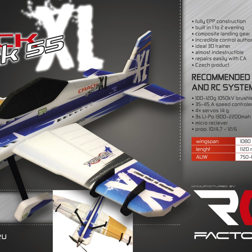 CRACK YAK XL BLUE RC FACTORY