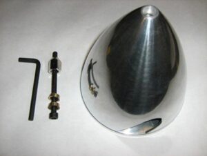 SPINNER ALUMINIUM 102MM KOMPLETT