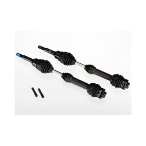 DRIVESHAFT ASSY FRONT STEEL (2)- TRAXXAS