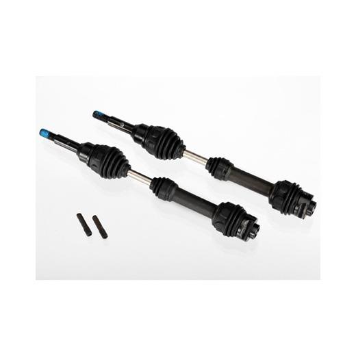 DRIVESHAFT ASSY FRONT STEEL (2)- TRAXXAS