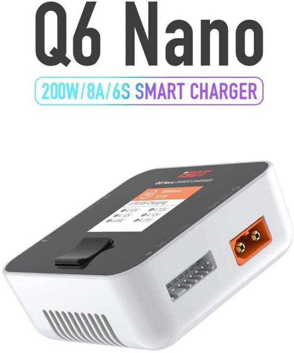 ISDT Q6NANO 6S 200W 8A SMART CHARGER - Bilde 2