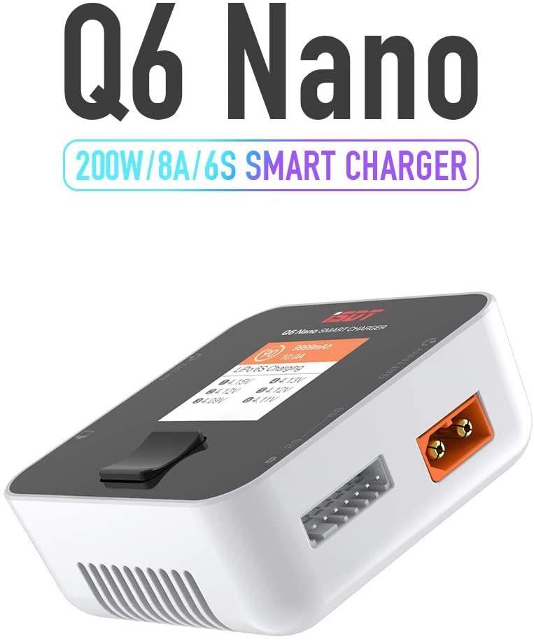 ISDT Q6NANO 6S 200W 8A SMART CHARGER