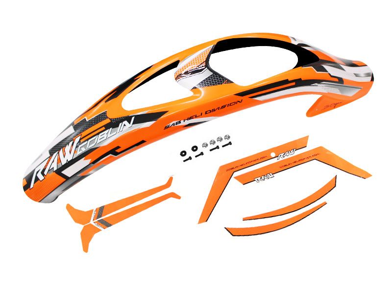 RAW CANOPY ORANGE AND STICKER