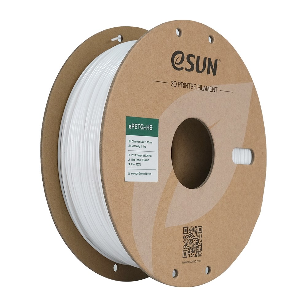 eSUN PETG+ HS 1.75mm - 1kg - White