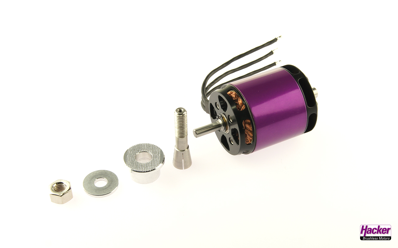 HACKER A50-14S V4 OUTRUNNER MOTOR 15726838 - Bilde 5