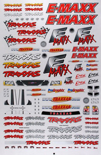 DEKALARK E-MAXX - TRAXXAS