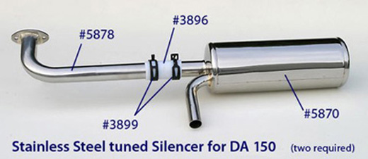 SILENCER FOR DA150