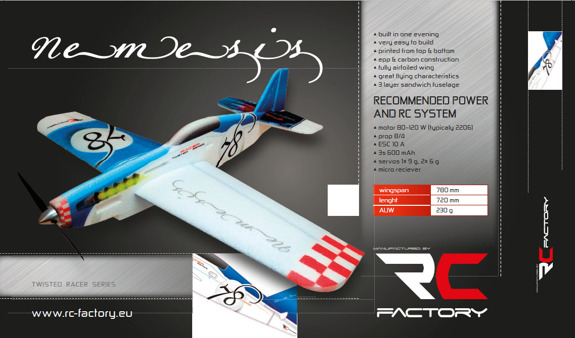 NEMESIS BLUE RC FACTORY - Bilde 2